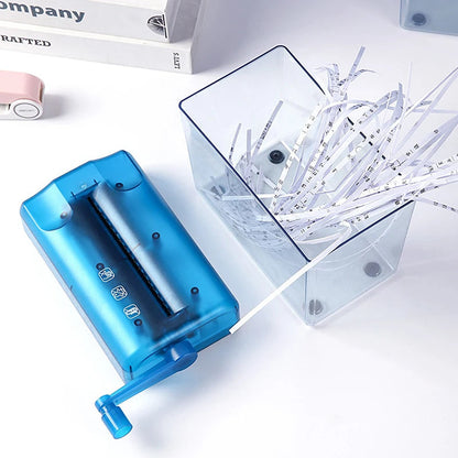 Mini Paper Shredder