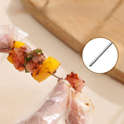 Stainless Steel Grill and Skewer Set – Multipurpose BBQ Kit for Air Fryers, Ovens, and Grills, Perfect for Meat, Vegetables, Fruits, and Holiday Gatherings