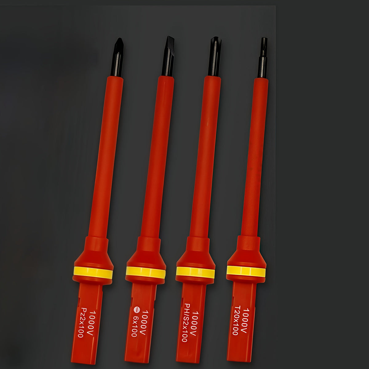 Magnetic Screwdriver Set – 13-Piece Hex Head Steel Design with Interchangeable Bits for Electricians & Mechanics