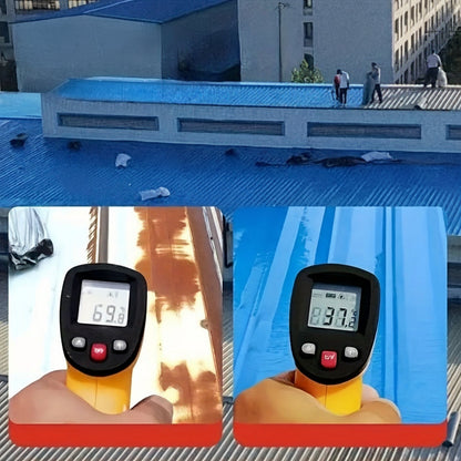 Industrial Roof Waterproof Tape – Golden Leak-Proof Membrane for RV, Iron & Roof Surface Repairs