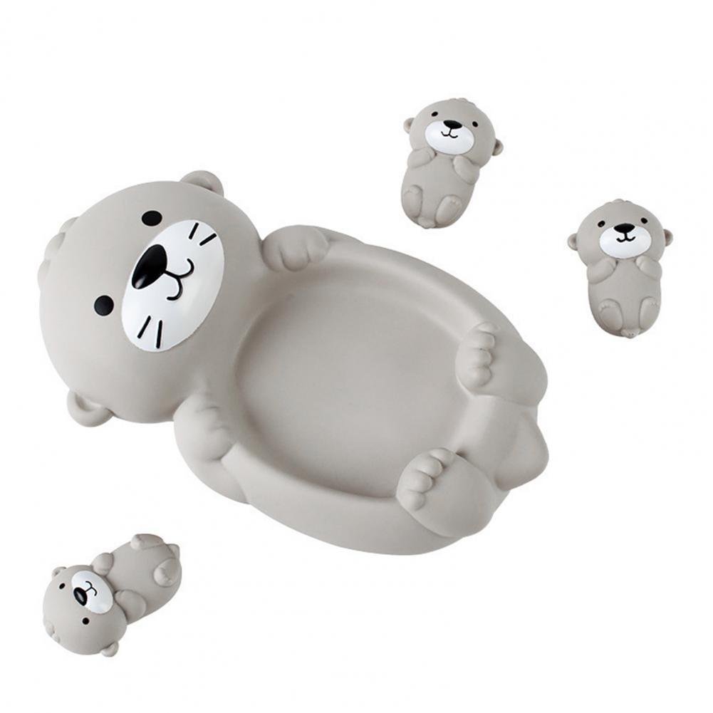 Floating Otter Animal Bath Toy Set for Kids – Educational and Fun Water Play for Swimming Pools and Bathtubs, Durable and Colorful