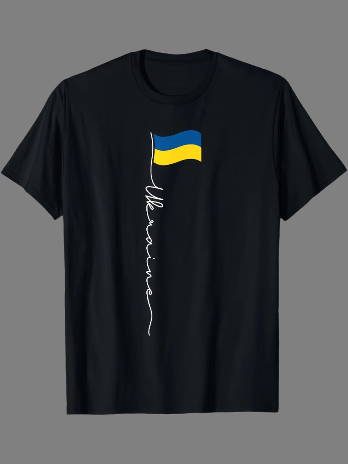 Ukraine Flag Gift Shirt – From Daughter or Wife, Patriotic Men’s T-Shirt Featuring Stars &amp; Stripes Inspired Design