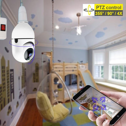 e27 Security Light Bulb Camera