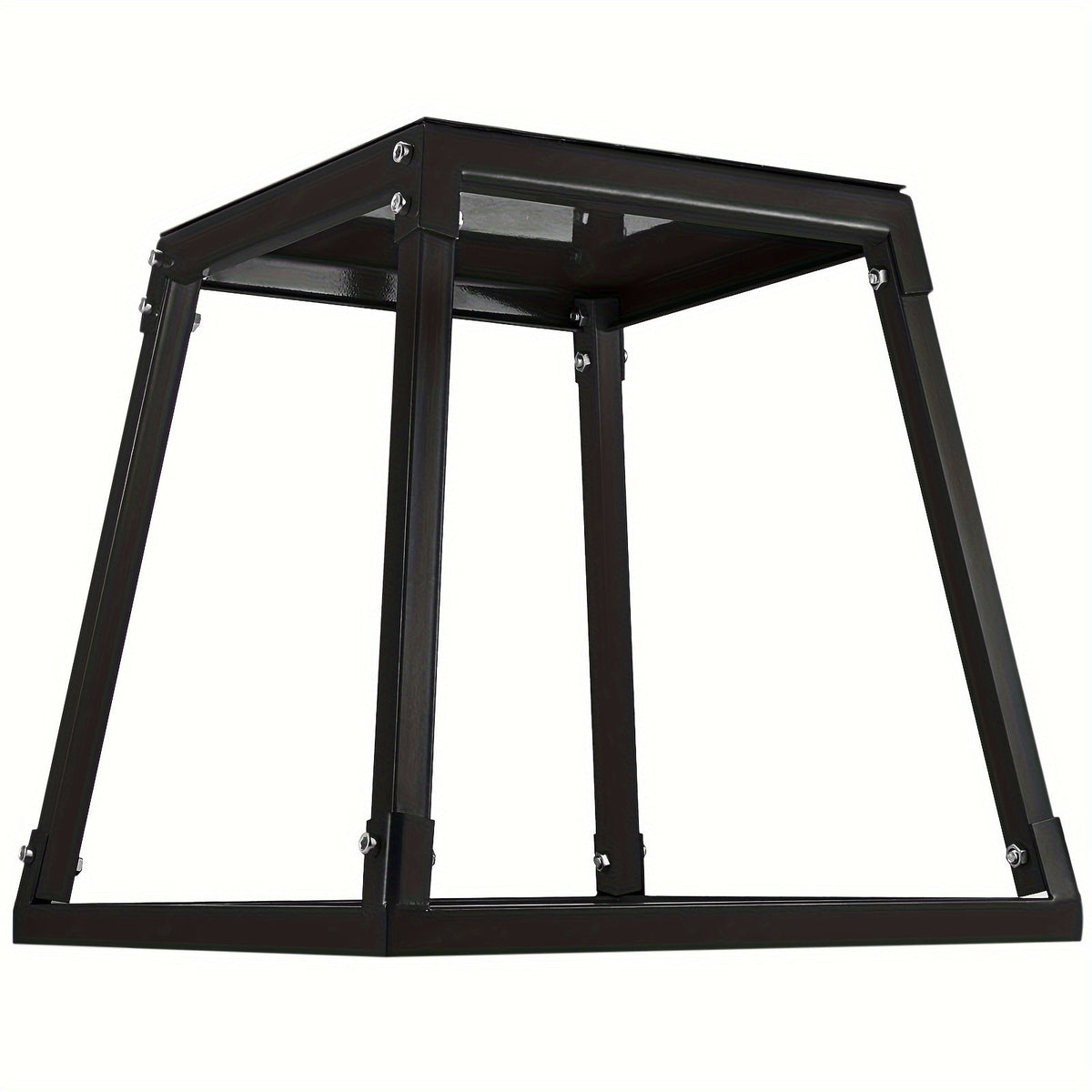 Heavy-Duty Steel Fitness Platform Plyometric Jump Box –  For Jump Training, Crossfit, Strength & Conditioning Home Workouts