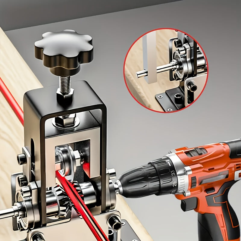 Manual Cable Wire Stripper – Heavy-Duty Hand Crank Tool with Drill Support for Easy Wire Peeling and Recycling at Home or Shop