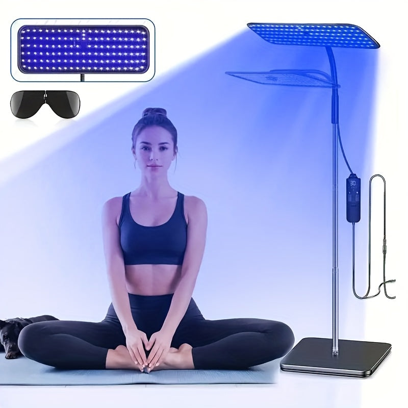 Home Tanning Lamp – Year-Round Natural Glow with Adjustable Timer, Portable Sunlight Therapy for Face and Body Tan at Home