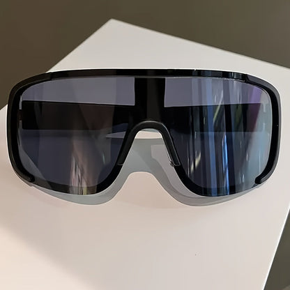 Oversized Unisex Frame Fashion Glasses –  Eyewear for Daily Outfits, Shopping, Photoshoots & Aesthetic Styling, Lightweight Decorative Frame
