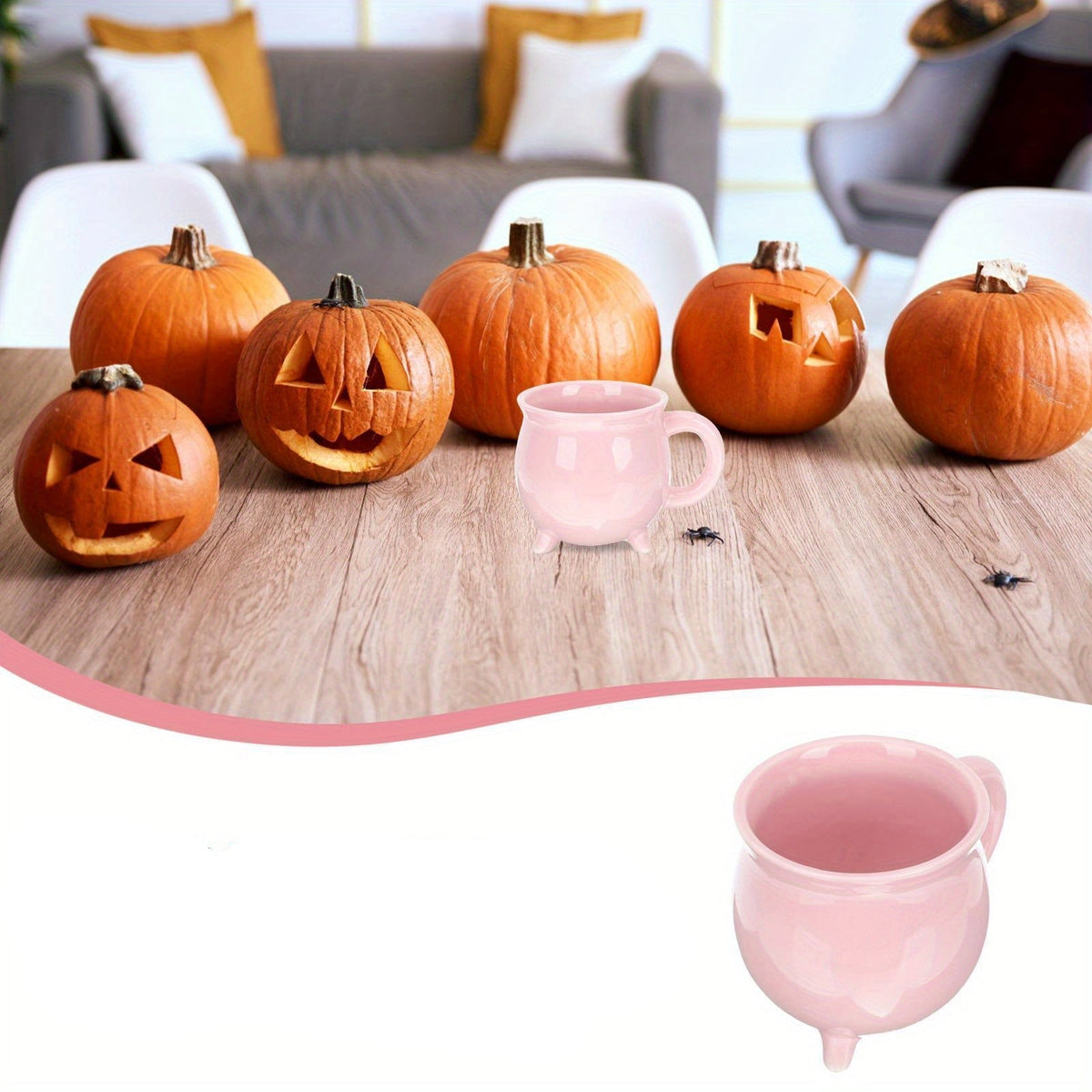 Heat-Resistant Glossy Pink Mug –  Durable Cup for Coffee, Tea, and Milk, Ergonomic Handle, Stylish Beverage Mug for Home, Office, and Gifting