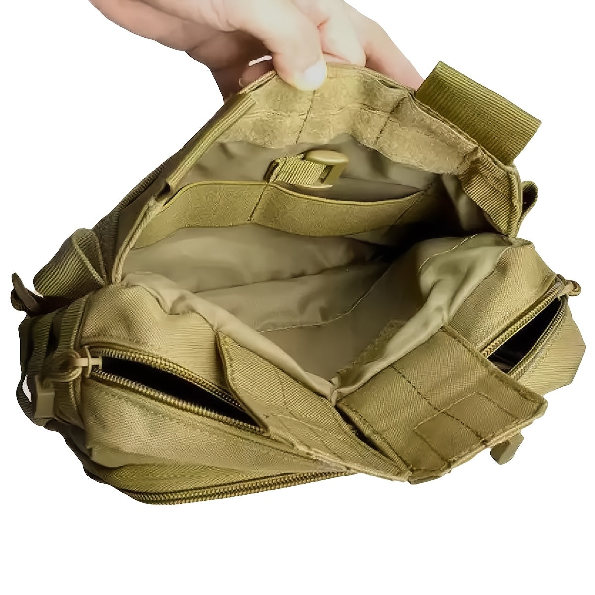 Outdoor Hunting Chest & Shoulder Bag – Multi-Pocket Crossbody Storage Pack for Camping, Hiking & Safari Trips