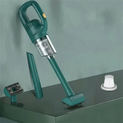 Cordless Rechargeable Handheld Vacuum – High Suction Cyclone Cleaner for Home, Car & Office, USB Charging