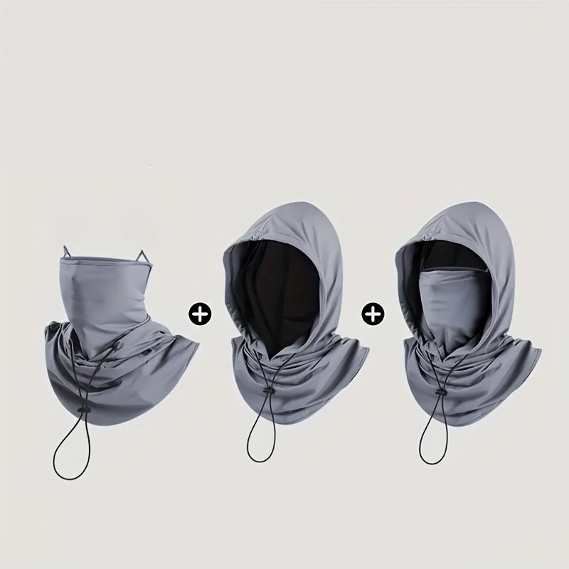 Unisex Summer Balaclava Hat – Breathable Face and Neck Cover with Sun Protection for Outdoor Sports and Daily Wear