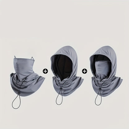 Unisex Summer Balaclava Hat – Breathable Face and Neck Cover with Sun Protection for Outdoor Sports and Daily Wear