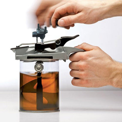 Easy Mix and Pour Paint Can Cover - Multifunctional Paint Mixer, Design Solvents Mixing Tool