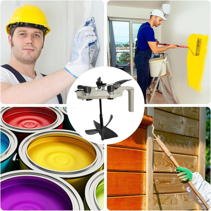 Easy Mix and Pour Paint Can Cover - Multifunctional Paint Mixer, Design Solvents Mixing Tool