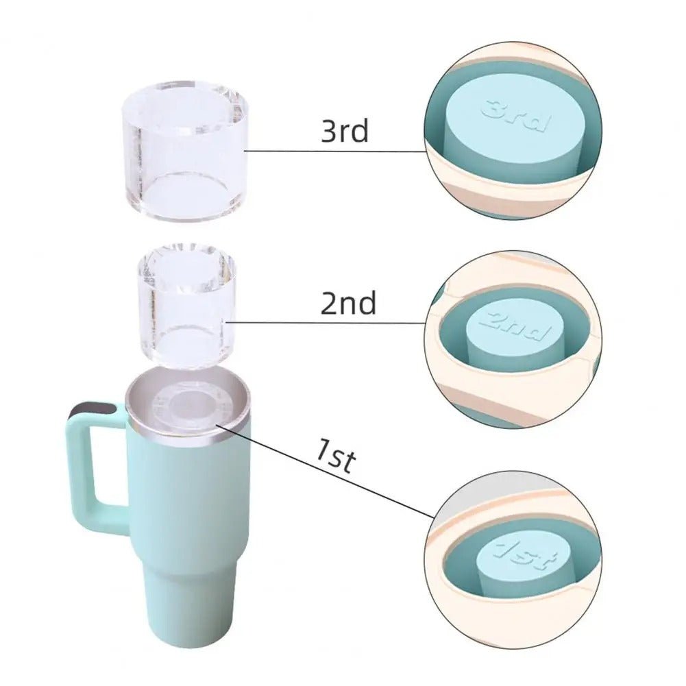 Easy-Release Three-Compartment Ice Tray - Efficient and Stylish