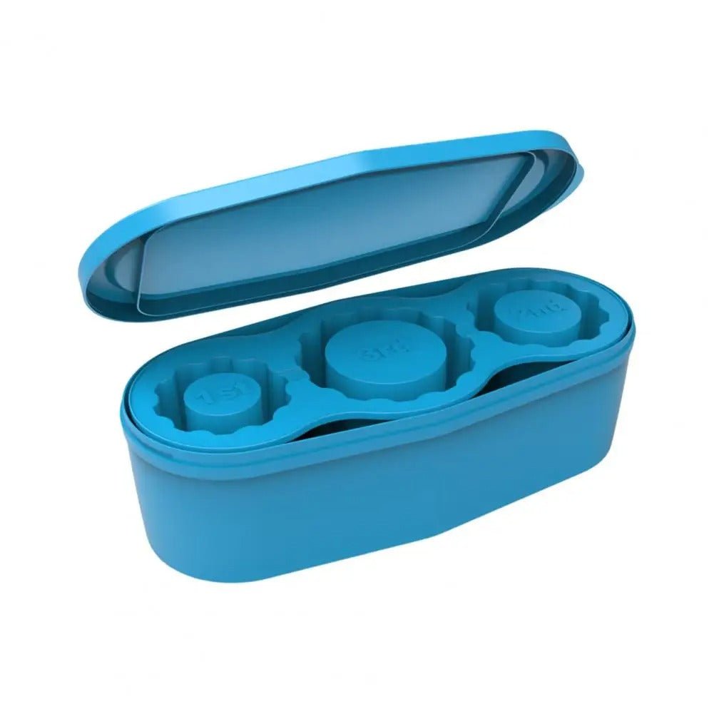 Easy-Release Three-Compartment Ice Tray - Efficient and Stylish