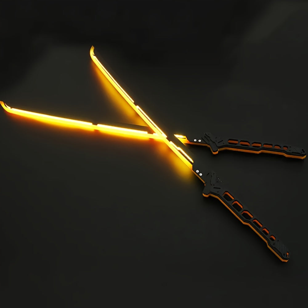 Cyberpunk LED Katana – Light-Up Samurai Sword Replica for Futuristic Cosplay, Combat Roleplay, and Sci-Fi Costume Accessory Displays