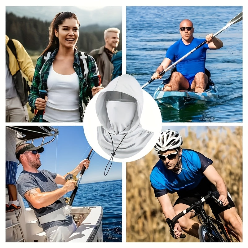 Unisex Summer Balaclava Hat – Breathable Face and Neck Cover with Sun Protection for Outdoor Sports and Daily Wear