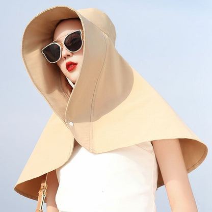Stylish Wide Brim UV Protection Hat for Women – Perfect Outdoor Fashion Accessory for All Seasons