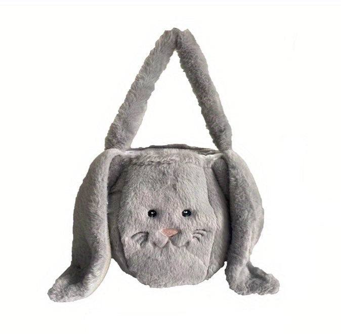 Easter Hunting Bunny Basket for Kids – Feather-Free, Electric-Free Fun Easter Decoration and Treat Holder for Kids’ Springtime Celebrations and Playtime