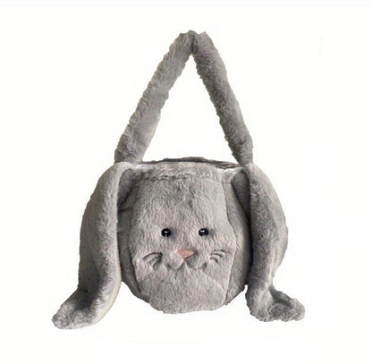 Easter Hunting Bunny Basket for Kids – Feather-Free, Electric-Free Fun Easter Decoration and Treat Holder for Kids’ Springtime Celebrations and Playtime