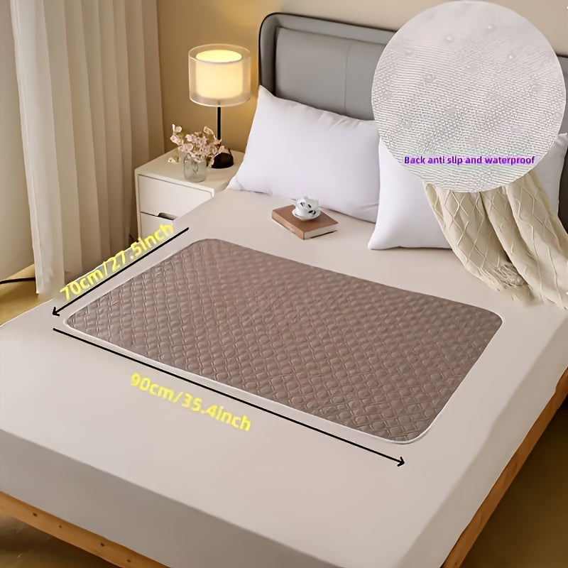 Leak-Proof Washable Pad – Durable Non-Woven Mattress Protector for Home Use, Ideal for Seniors, Pets, and Comfortable Overnight Protection