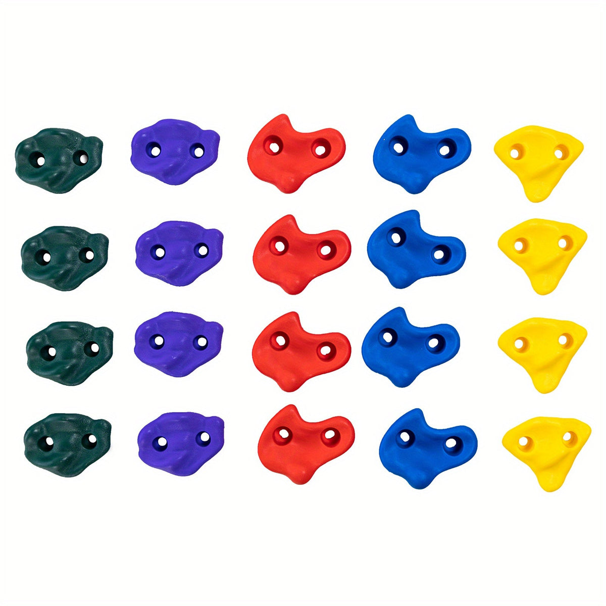 Ninja Tree Climbing Kit – 20 Durable Holds with 6 Straps for Kids and Adults, Fun Backyard Climbing Set for Fitness, Adventure, and Outdoor Play