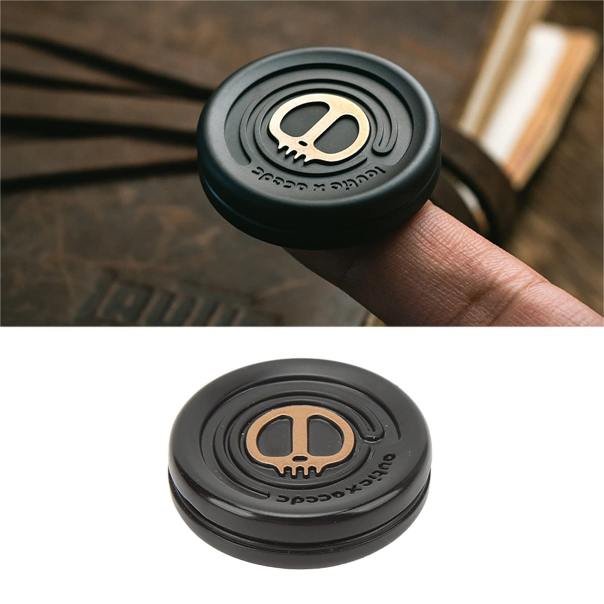 EDC Devil Milk Cap Magnetic Haptic Coin Spinner – A Premium Metal Sensory Toy for Ultimate Stress Relief, ADHD Focus, and Soothing Haptic Satisfaction