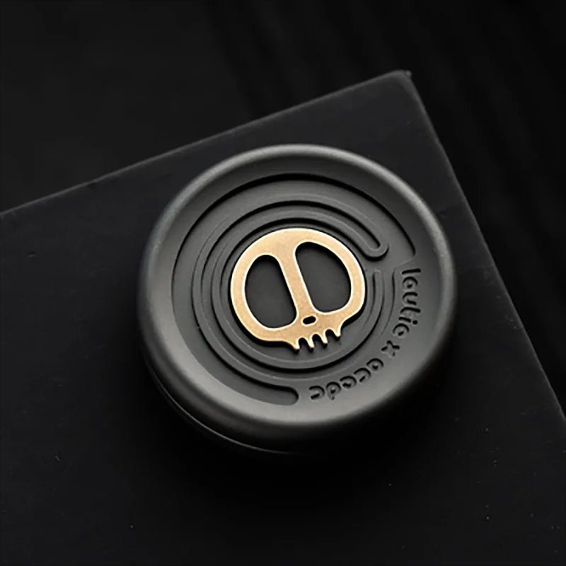 EDC Devil Milk Cap Magnetic Haptic Coin Spinner – A Premium Metal Sensory Toy for Ultimate Stress Relief, ADHD Focus, and Soothing Haptic Satisfaction