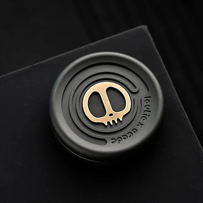 EDC Devil Milk Cap Magnetic Haptic Coin Spinner – A Premium Metal Sensory Toy for Ultimate Stress Relief, ADHD Focus, and Soothing Haptic Satisfaction