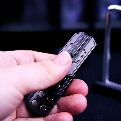 EDC Magnetic Fingertip Decompression Toy– A Sleek Metal EDC Fingertip Toy for Ultimate Stress Relief, ADHD Focus, and Mesmerizing Decompression Fun for Adults