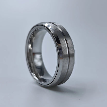 EDC Magnetic Metal Fidget Slider Ratchet Ring – A Stylish Ratchet Accessory for Stress Relief, ADHD Focus, and Haptic Satisfaction