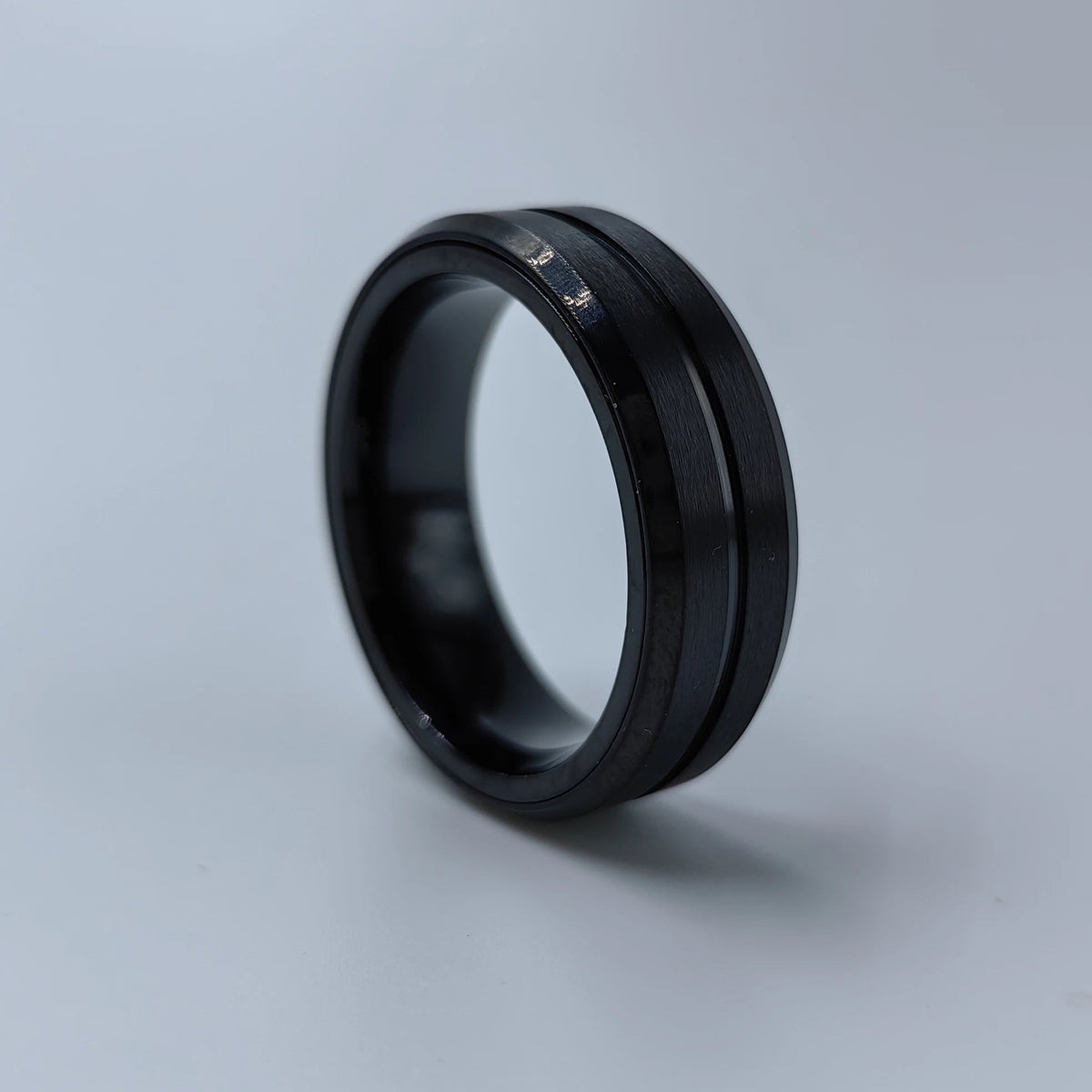 EDC Magnetic Metal Fidget Slider Ratchet Ring – A Stylish Ratchet Accessory for Stress Relief, ADHD Focus, and Haptic Satisfaction
