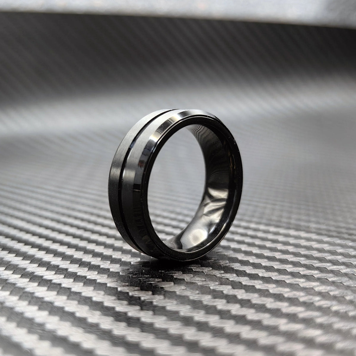 EDC Magnetic Metal Fidget Slider Ratchet Ring – A Stylish Ratchet Accessory for Stress Relief, ADHD Focus, and Haptic Satisfaction