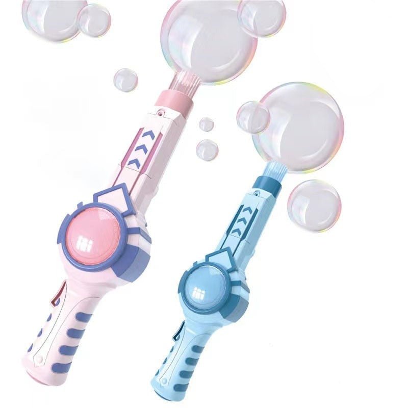 Elastic Smog Bubble Maker - Automatic Magic Smoke Bubble Blower Machine for Kids Bubble Wand with Bubble Water for Parties, Wedding, Indoor and Outdoor