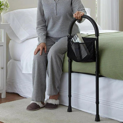 Elderly Safety Bed Guard Rail - Adjustable Height and Fall Prevention Bed Rails for Adults