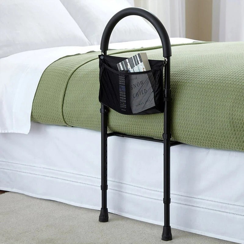 Elderly Safety Bed Guard Rail - Adjustable Height and Fall Prevention Bed Rails for Adults