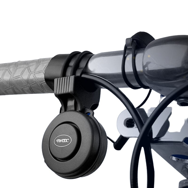 Electric Bike Horn - 4 Sound Modes Rechargeable Waterproof Electronic Bicycle Horn