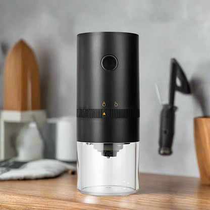 Electric Coffee Bean Grinder – USB-C Mini Espresso & Spice Grinder with Ceramic Grinding Core for Nuts, Grains & Coffee Beans