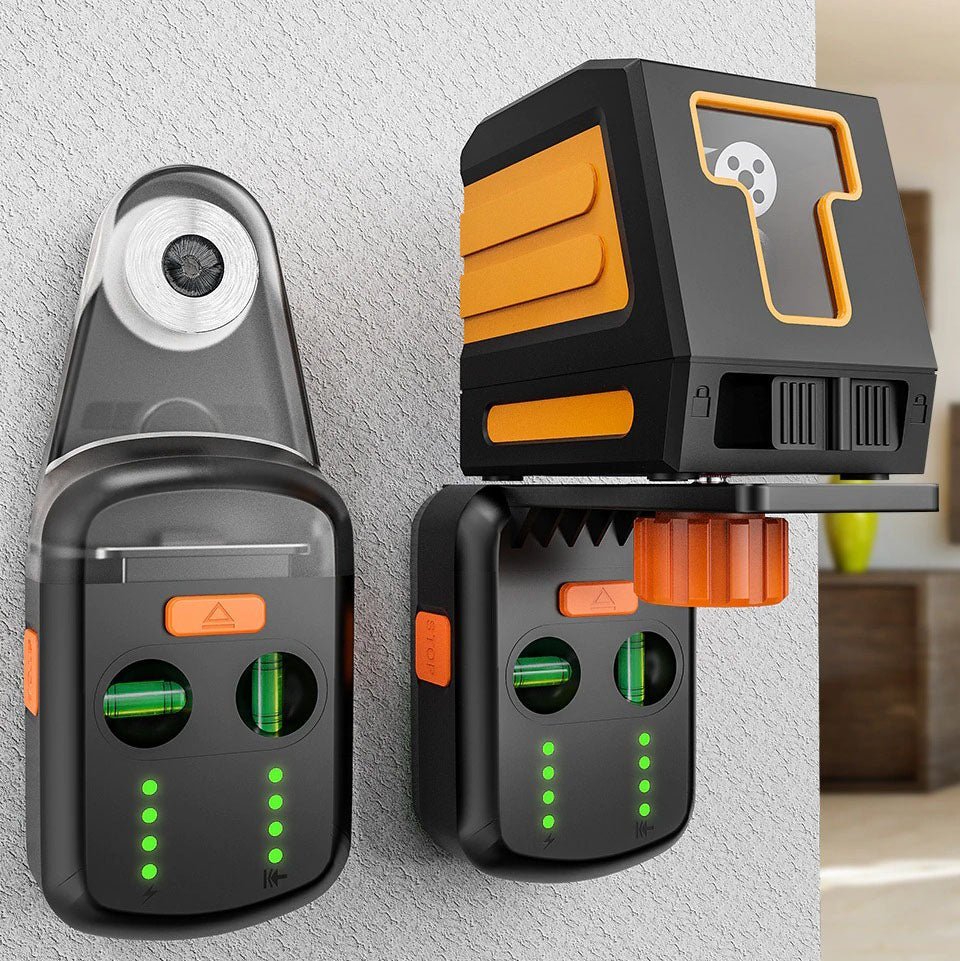 Electric Drill Dust Collector with Laser Level - Electric Suction Vacuum Drill Dust Collector for Hammer Screwdriver