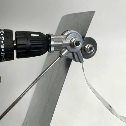 Electric Drill Plate Cutter - Metal Nibbler Drill Attachment with Adapter