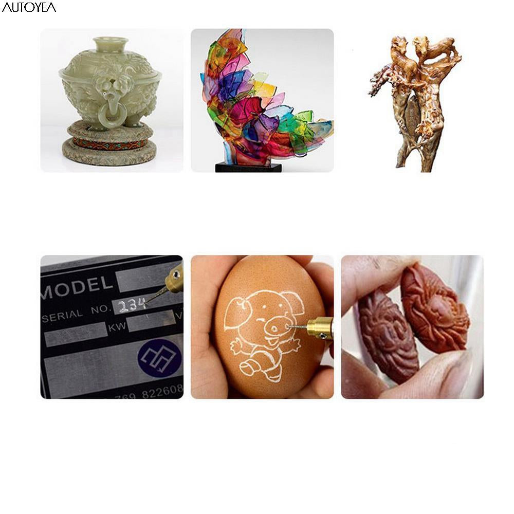 Electric Engraver Pen Set Mini Grinding Machine