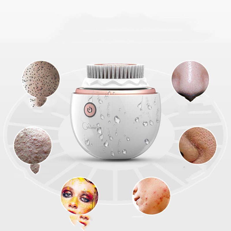 Electric Facial Cleanser Face Brush - Skin Care, Exfoliator, Beauty Egg Shape Brush