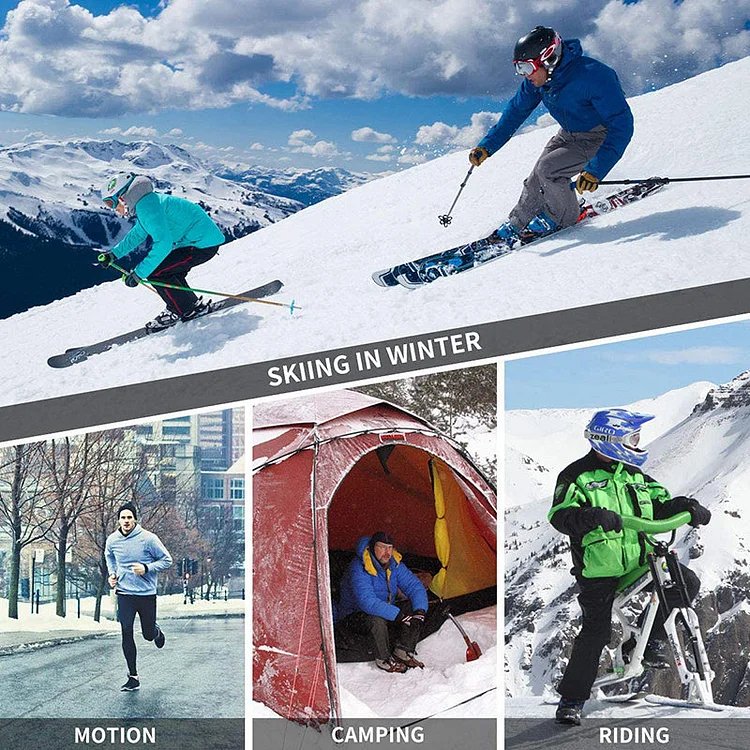 Electric Heated Insoles - Remote Control, Foot Warmers USB Heated Insoles for Men and Women for Outdoor Sports and Indoor Warmth