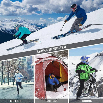 Electric Heated Insoles - Remote Control, Foot Warmers USB Heated Insoles for Men and Women for Outdoor Sports and Indoor Warmth