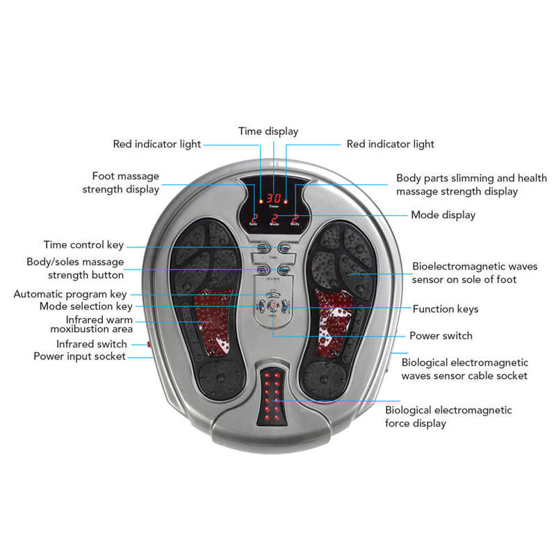 Electric Heating Foot Massager