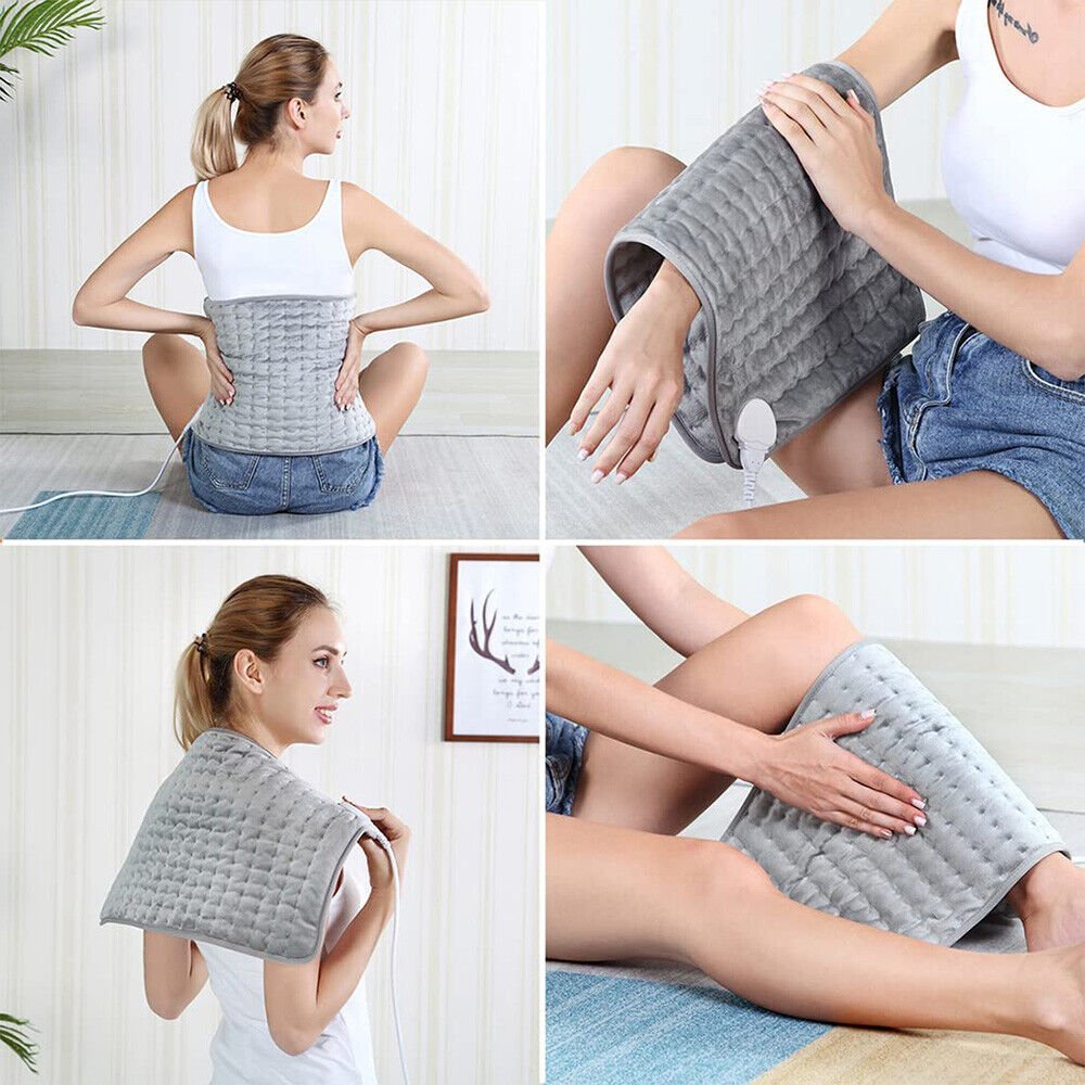 Electric Heating Pad - Best Heating Pad for Back Pain and Cramps Relief