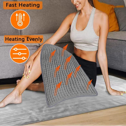 Electric Heating Pad - Best Heating Pad for Back Pain and Cramps Relief