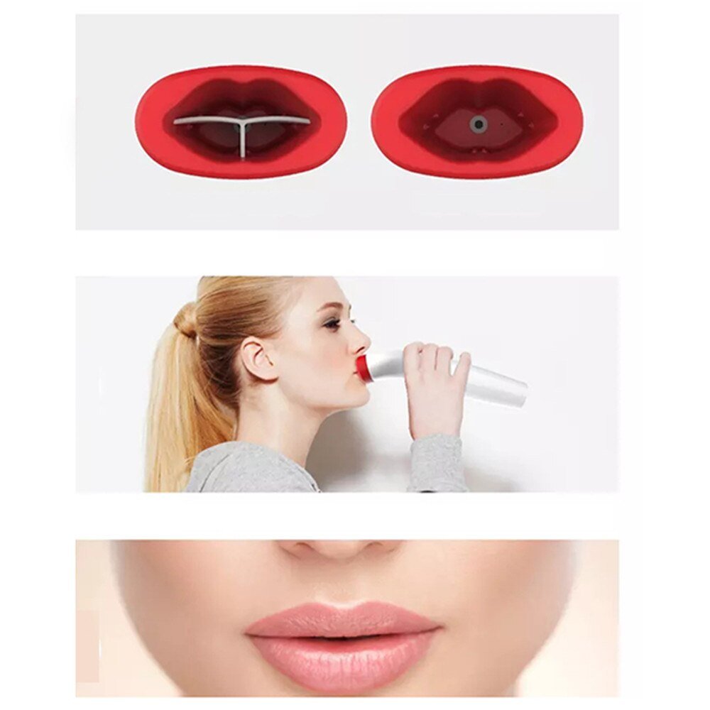 Electric Lip Enhancer - Automatic Lip Plumping Device Fuller Bigger Thicker Lips for Women