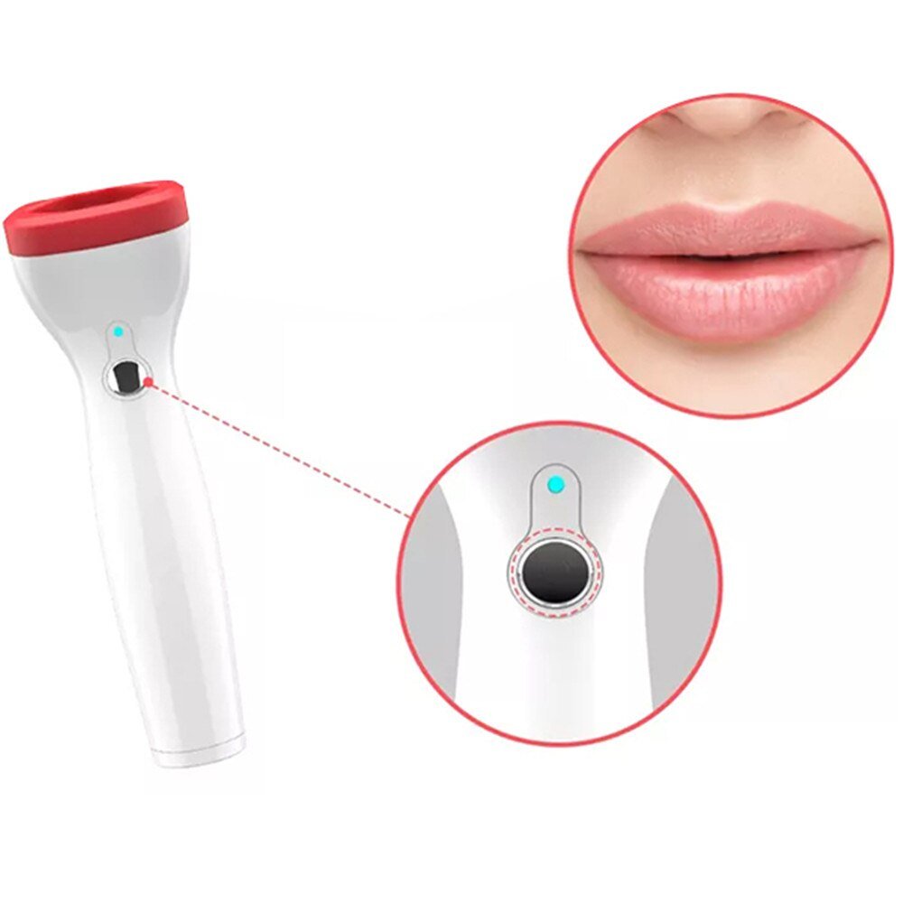 Electric Lip Enhancer - Automatic Lip Plumping Device Fuller Bigger Thicker Lips for Women